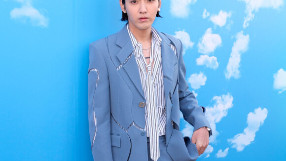 Photo : Kris Wu lors du défilé Louis Vuitton mode Hommes printemps