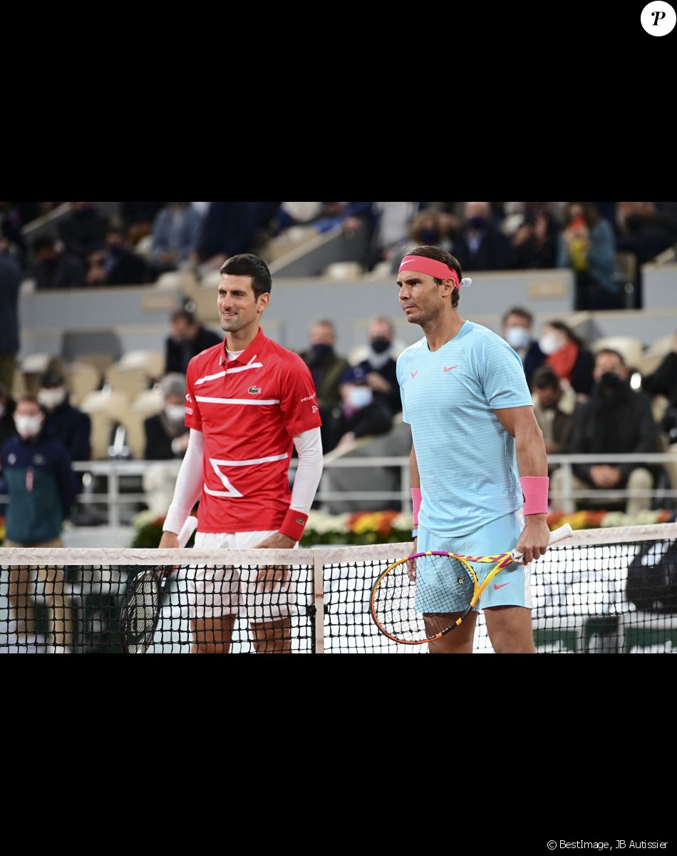 Novak Djokovic - Rafael Nadal remporte la finale homme des internationaux de France de Roland Garros à Paris le 11 octobre 2020. © JB Autissier / Panoramic / Bestimage
