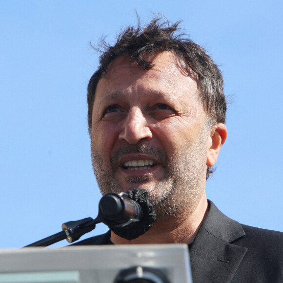 Arthur Essebag - Hommage à Sarah Halimi, assassinée en avril 2017, sur la place du Trocadero à Paris. Le 25 avril 2021