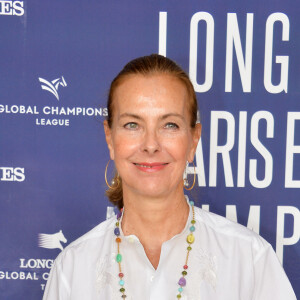 Exclusif - Carole Bouquet - Photocall - Longines Paris Eiffel Jumping au Champ de Mars à Paris, le 7 juillet 2019. © Veeren Ramsamy/Bestimage 