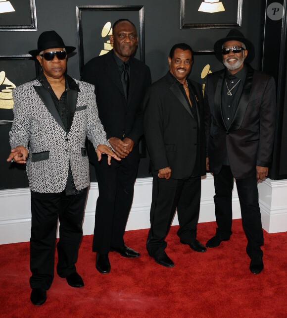 Le groupe Kool & The Gang à la 59ème soirée annuelle des Grammy Awards au théâtre Microsoft à Los Angeles, le 12 février 2017 