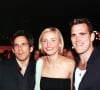 Ben Stiller, Cameron Diaz et Matt Dillon à l'avant-première du film "Mary à tout prix" en 1998.