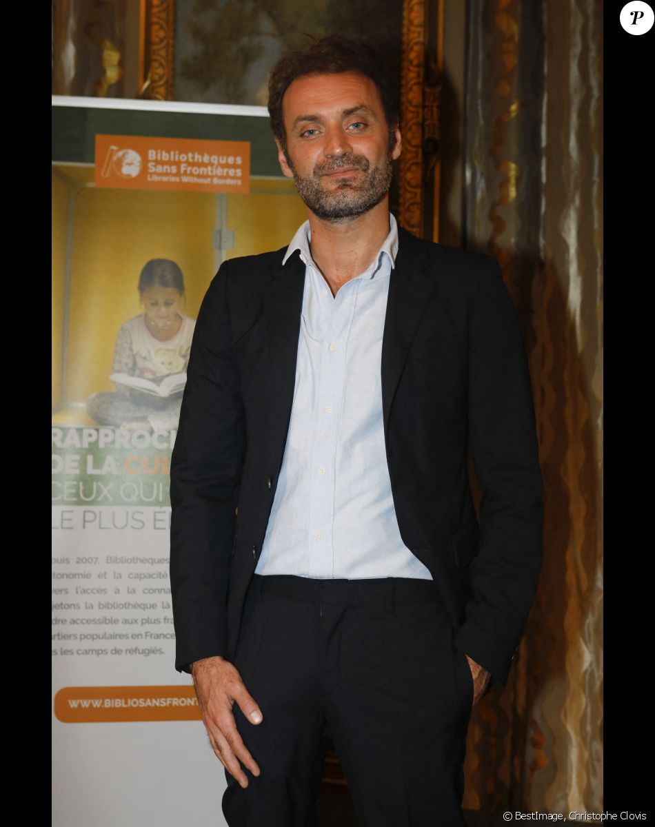 Exclusif - Augustin Trapenard - 2ème dîner caritatif de l'association "Bibliothèques Sans Frontières", à l'Hôtel de Ville de Paris, le 15 octobre 2019. © Christophe Clovis/Bestimage