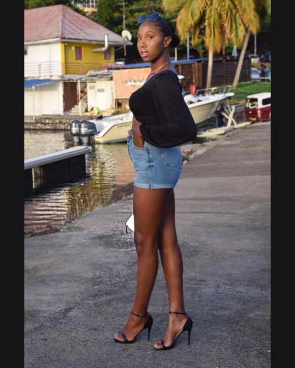 Ludivine Edmond, Miss Guadeloupe 2021.