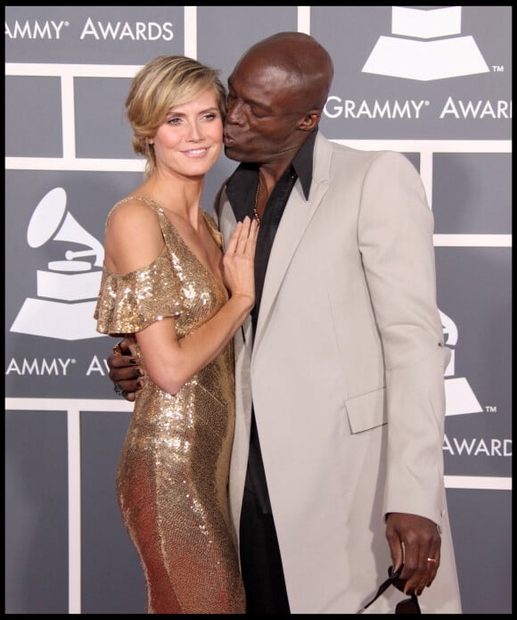Heidi Klum et Seal aux Grammy Awards en 2011. 