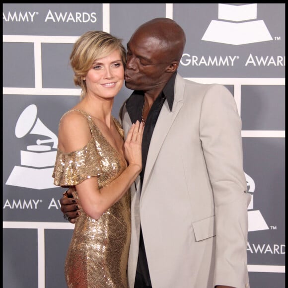 Heidi Klum et Seal aux Grammy Awards en 2011. 