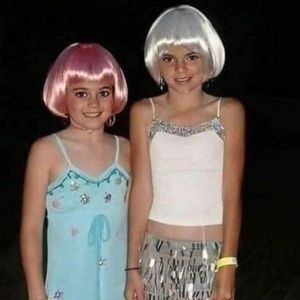 Kylie et Kendall Jenner, enfants, déguisées pour Halloween. Photo publiée en octobre 2020.