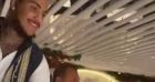 Christina Milian au restaurant Opa avec Jean-Roch, M. Pokora et Anais Pedri.