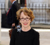 Una Stubbs lors du vernissage de l'exposition d'été de la "Royal Academy of Arts" à la Burlington House, Piccadilly, à Londres, le 4 juin 2014.