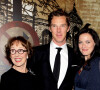Una Stubbs, Benedict Cumberbatch et Lara Pulver à Londres. Photo : Gareth Fuller/PA Wire