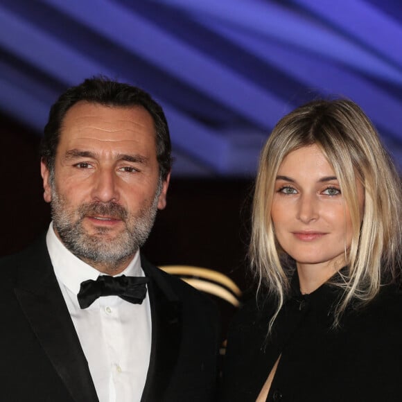 Gilles Lellouche et sa compagne Alizée Guinochet - Les célébrités arrivent sur le tapis rouge lors de la soirée d'hommage à Robert De Niro à l'occasion du 17ème Festival International du film de Marrakech le 1er décembre 2018. © Denis Guignebourg/Bestimage