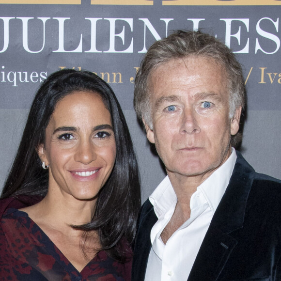 Franck Dubosc et sa femme Danièle - Photocall de la représentation de "Dream Compagnie Julien Lestel" à la salle Pleyel à Paris le 16 janvier 2020. © Coadic Guirec-Pierre Perusseau/Bestimage