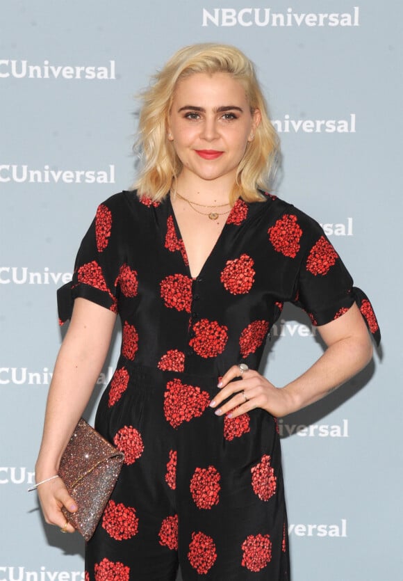 Mae Whitman à la soirée NBCUniversal Upfront 2018 a New York, le 14 mai 2018.  Celebrities at the 2018 NBCUniversal Upfront in New York.