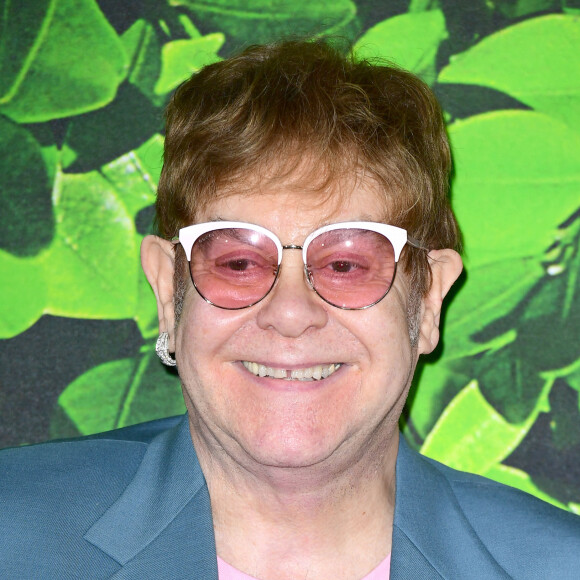 Elton John donne un concert dans un restaurant cannois. @Ian West/PA Wire
