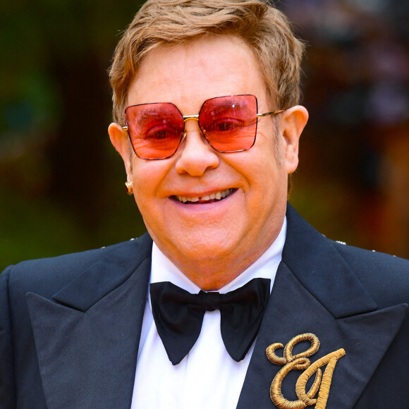 Elton John à Londres. Le 14 juillet 2019. @Ian West/PA Wire