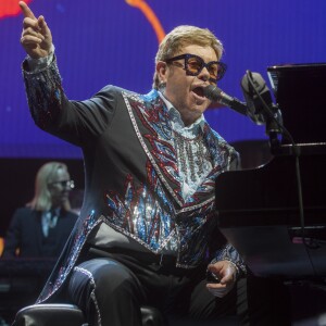 Elton John en concert au WiZink Center à Madrid, le 26 juin 2019.26/06/2019 - Madrid