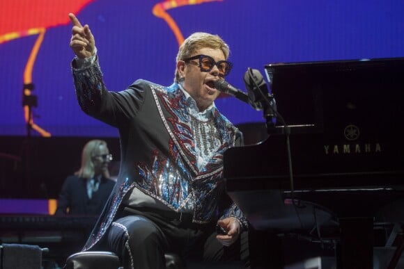 Elton John en concert au WiZink Center à Madrid, le 26 juin 2019.26/06/2019 - Madrid