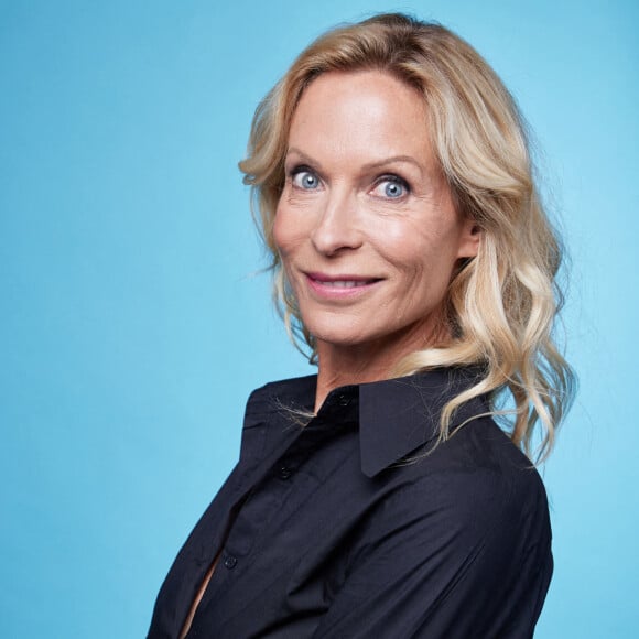 Rebecca Hampton - Studio - Enregistrement de l'émission "Duos Mystères" à la Seine Musicale à Paris, qui sera diffusée le 12 juin sur TF1 © Gaffiot-Moreau / Bestimage