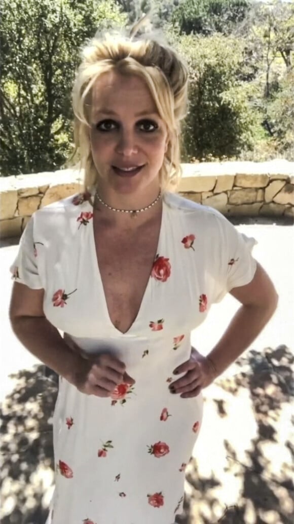 Dernières photos de Britney Spears sur les réseaux sociaux. Los Angeles.