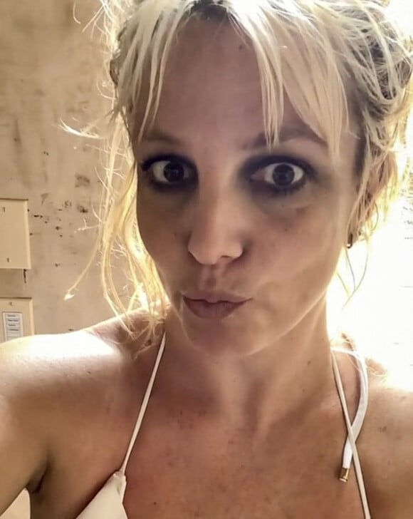 Dernières photos de Britney Spears sur les réseaux sociaux. Los Angeles. Le 5 août 2021.