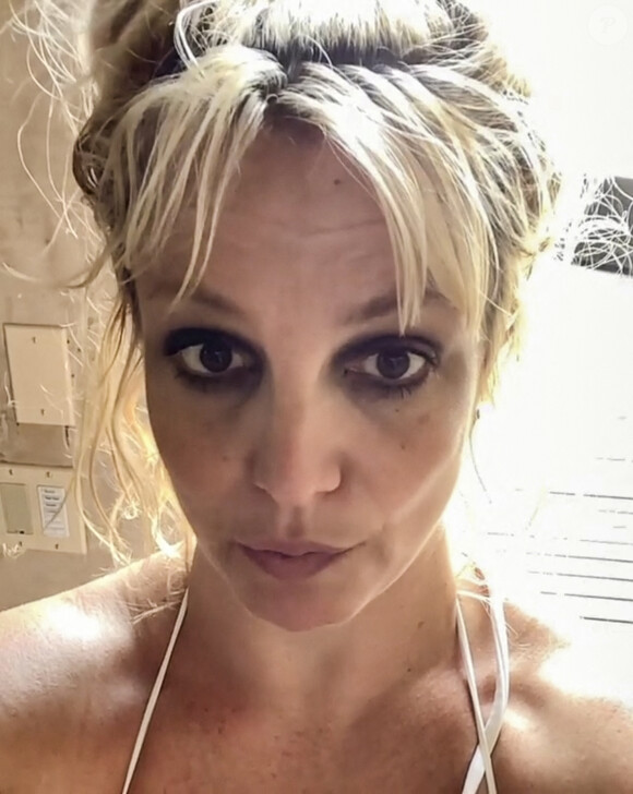 Dernières photos de Britney Spears sur les réseaux sociaux. Los Angeles. Le 5 août 2021.