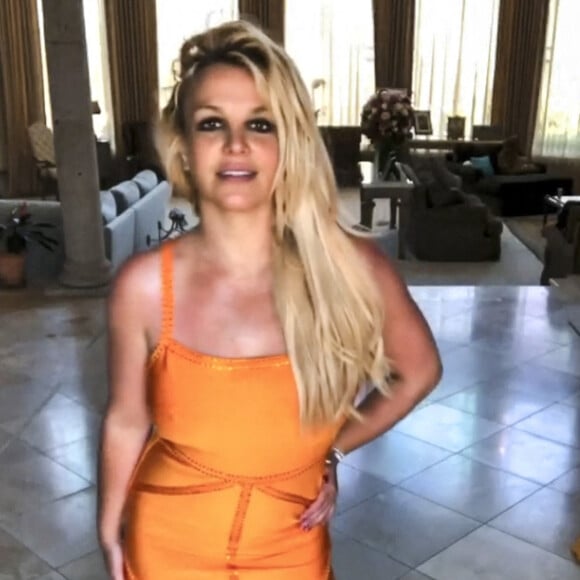 Dernières photos de Britney Spears sur les réseaux sociaux. Los Angeles. Le 5 août 2021.