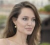 Angelina Jolie au photocall du film "Maléfique : Le Pouvoir du mal" à l'Hotel de la Ville à Rome