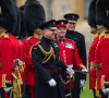 Le prince Andrew duc d'York lors d'une cérémonie des Grenadier Guards au château de Windsor.