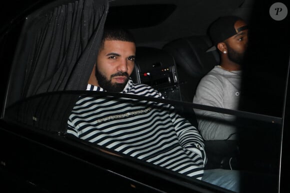 Drake à la sortie du club "The Nice Guy" à West Hollywood. Le 11 juin 2017