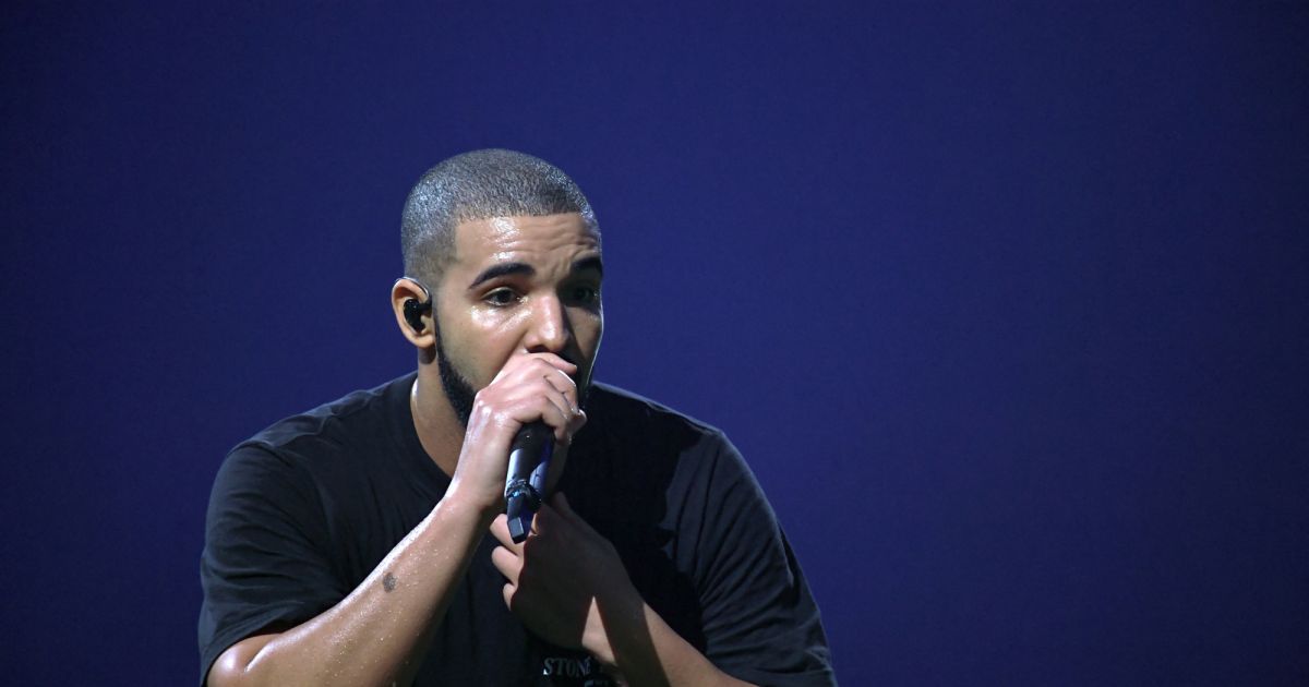 La rappeur Drake en concert à l