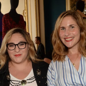 Marilou Berry, Joséphine Draï à la soirée de lancement de la collection capsule Marina Rinaldi by Fausto Puglisi à l'hôtel d'Evreux à Paris le 2 juillet 2018. © Rachid Bellak / Bestimage 