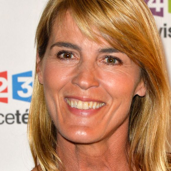 Nathalie Simon lors du photocall de la présentation de la nouvelle dynamique 2017-2018 de France Télévisions. Paris, le 5 juillet 2017. © Guirec Coadic/Bestimage