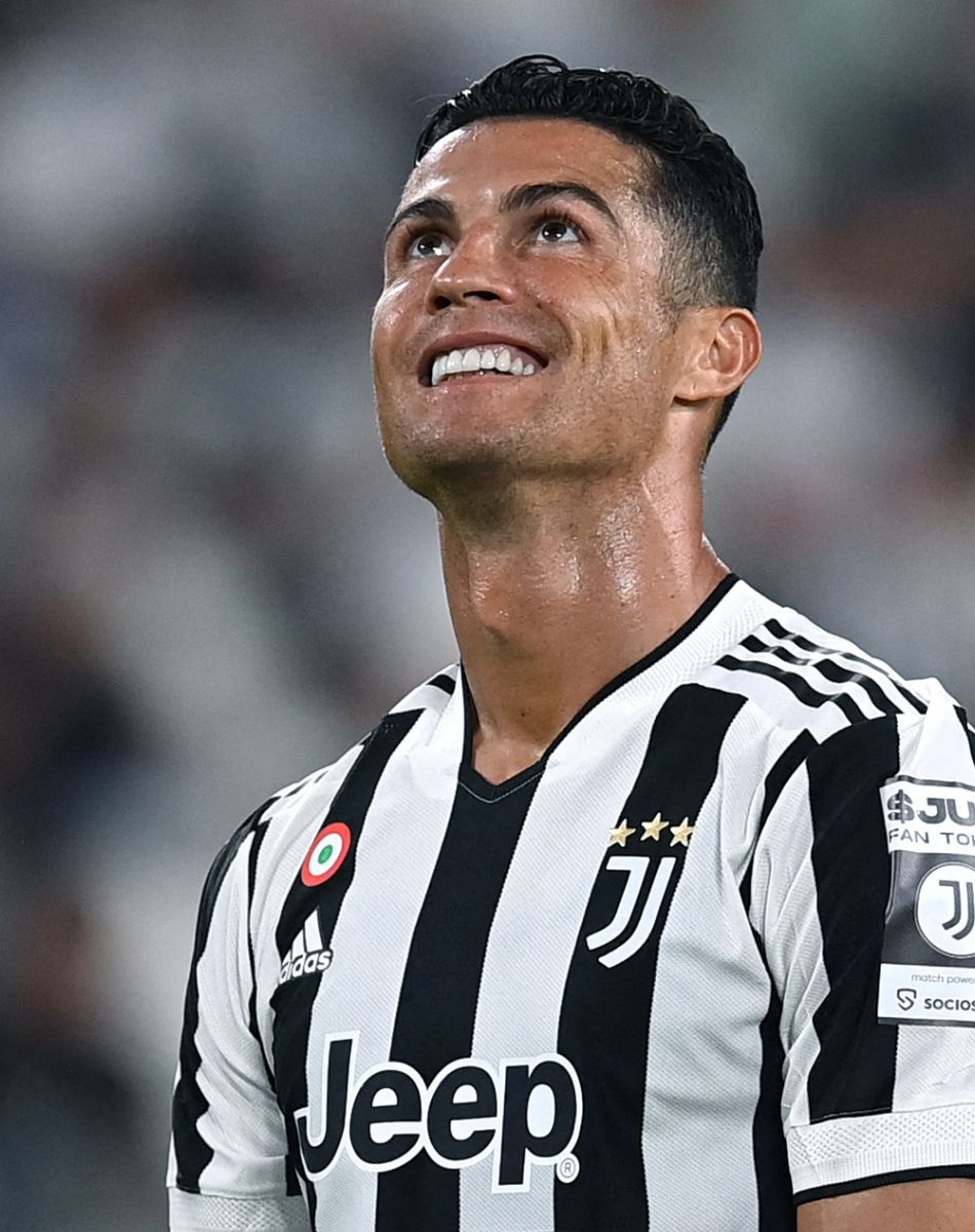 Cristiano Ronaldo - La Juventus de Turin bat l'équipe d'Atalanta (3-1) en match amical à Turin. © Image Sport / Panoramic / Bestimage