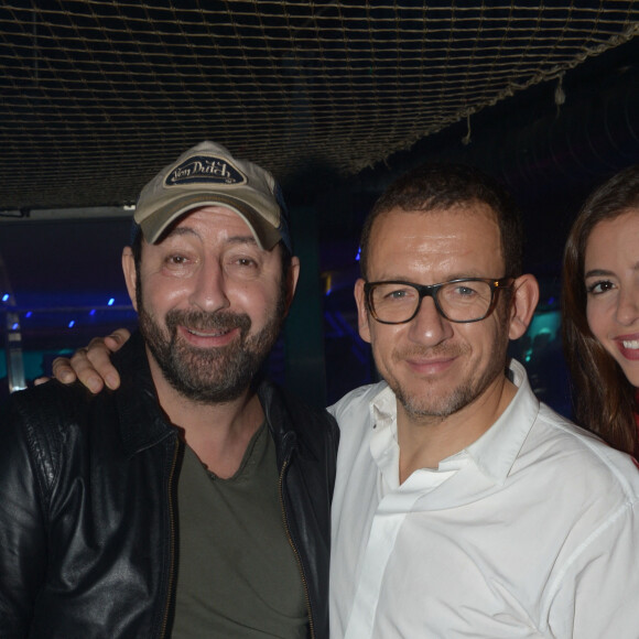 Kad Merad, Dany Boon - Soirée "Supercondriaque" au Queen à Paris. Le 26 février 2014