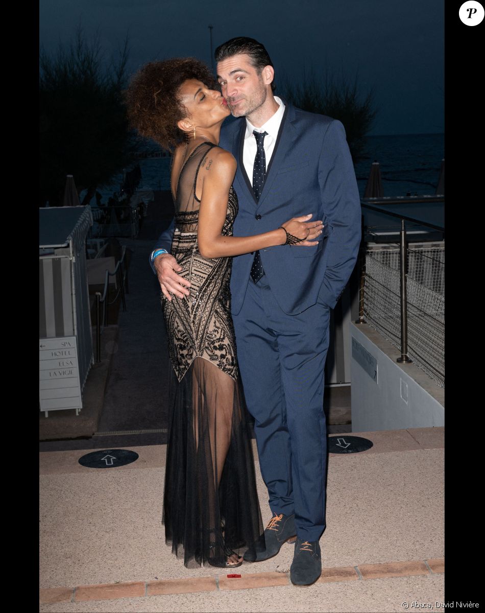 Aminata Alma et Gil Alma à l'after-party organisée pendant le 60e Festival de télévision de Monte-Carlo, le 18 juin 2021. Photo by David Niviere/ABACAPRESS.COM