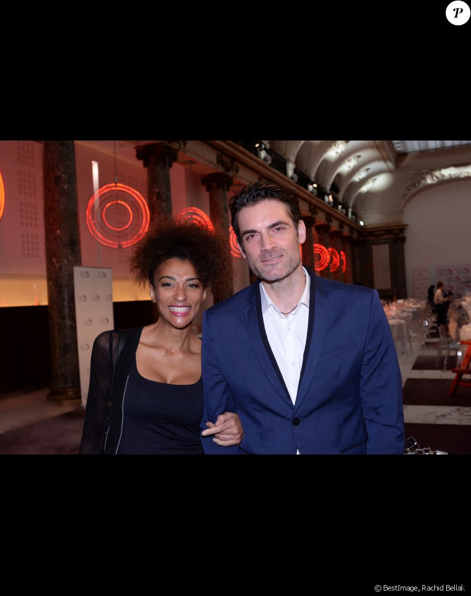 Gil Alma et sa femme Aminata lors du déjeuner d'affaires "Edition Spéciale Femmes" de la 5èe édition du Chinese Business Club. Le 9 mars 2020. © Rachid Bellak/Bestimage