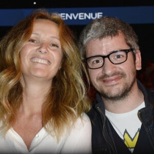 Le chanteur Grégoire et sa femme Eléonore de Galard - Jour 3 - People au concert de Michel Polnareff à l'AccorHotels Arena de Paris le 10 mai 2016. © Coadic Guirec/Bestimage