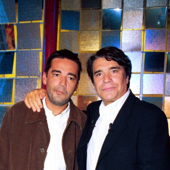 Bernard Tapie et son fils Stéphane.