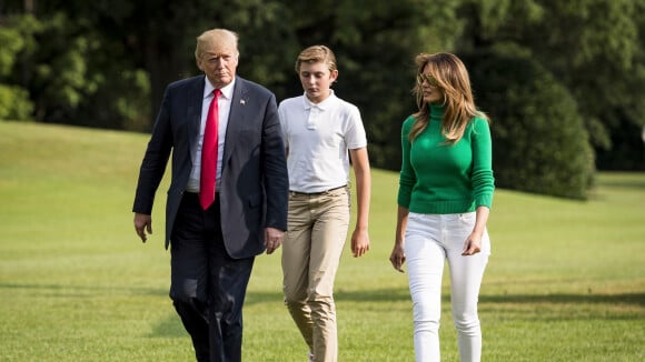 Donald et Melania Trump : leur fils Barron inscrit à 'L'asile', un lycée décrié...