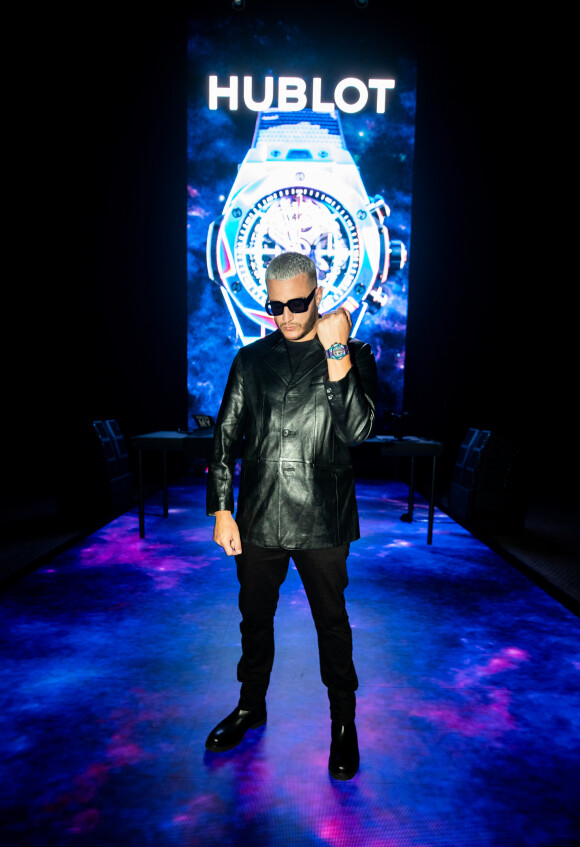 DJ Snake anime la soirée de lancement de sa montre conçue en collaboration avec Hublot, à l'Accor Arena. Paris, le 2 septembre 2021.