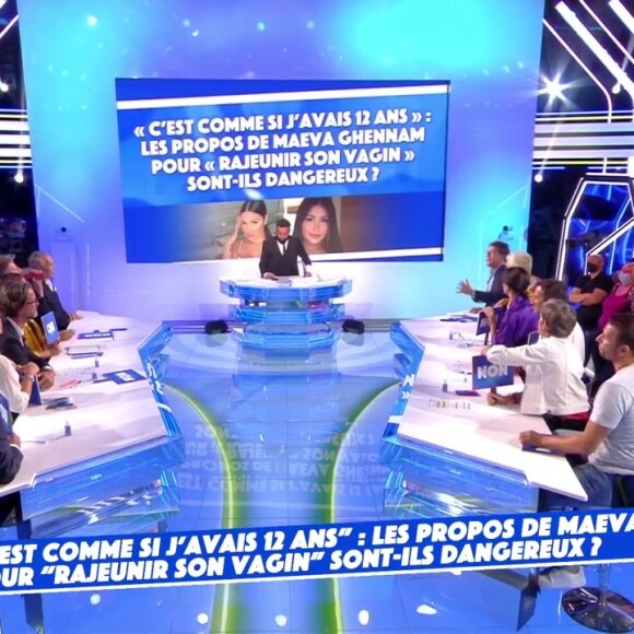 Les chroniqueurs de TPMP reviennent sur la polémique autour des propos de Maeva Ghennam.