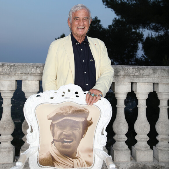 Exclusif - Prix Spécial - Rendez-vous avec Jean-Paul Belmondo lors du mariage du footballeur Sébastien Frey avec Petra au Château Saint Georges à Grasse le 29 juin 2019. © Denis Guignebourg/Bestimage