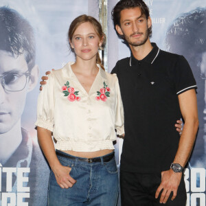 Lou de Laâge, Pierre Niney - Avant-première du film "Boîte noire" à l'UGC Ciné Cité les Halles à Paris, France, le 06 septembre 2021. © Christophe Clovis / Bestimage