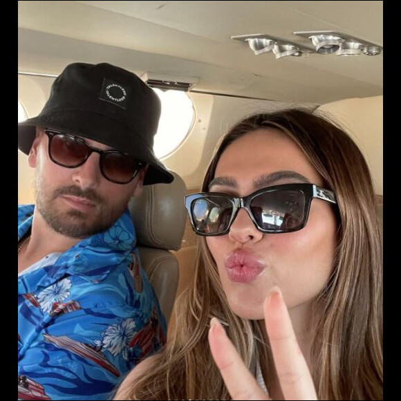 Scott Disick et son ex-petite amie Amelia Gray. Photo publiée le 26 mai 2021.