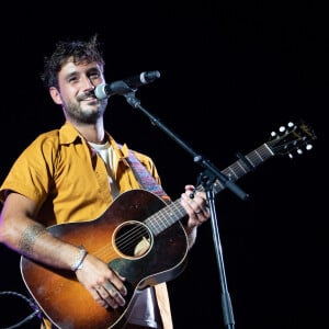 Jérémy Frérot - Première édition du Festival Pellicu-Live à Thuir. Le 26 Août 2021. © Laurence Coranti / Pellicu-Live via Bestimage