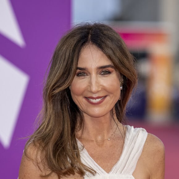 Elsa Zylberstein lors de la première du film "L'amour c'est mieux que la vie" lors de la 47éme édition du Festival du Cinéma Américain de Deauville le 9 septembre 2021. © Olivier Borde / Bestimage