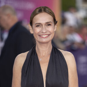 Sandrine Bonnaire lors de la première du film "L'amour c'est mieux que la vie" lors de la 47éme édition du Festival du Cinéma Américain de Deauville le 9 septembre 2021. © Olivier Borde / Bestimage