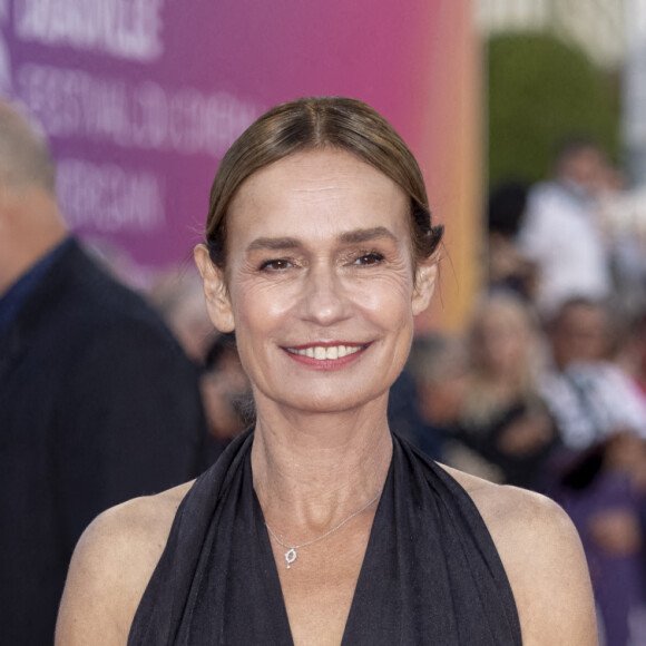 Sandrine Bonnaire lors de la première du film "L'amour c'est mieux que la vie" lors de la 47éme édition du Festival du Cinéma Américain de Deauville le 9 septembre 2021. © Olivier Borde / Bestimage