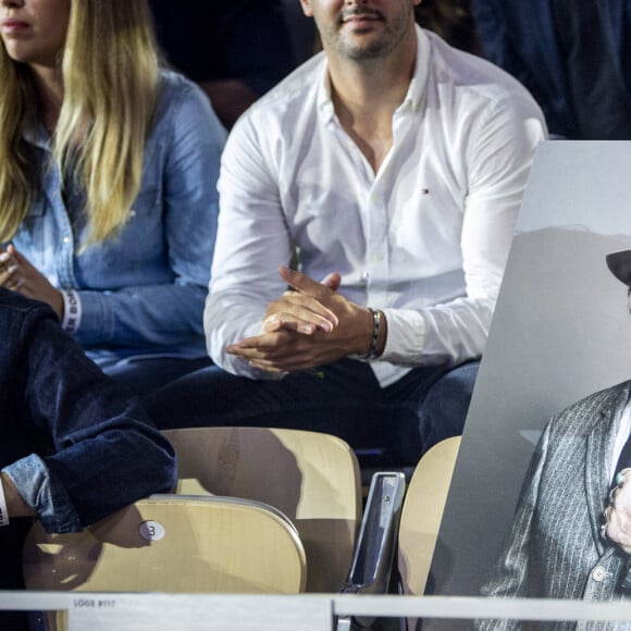 Hommage a Jean Paul Belmondo - People et politiques se retrouvent au gala de boxe "La Conquête" au stade Roland Garros à Paris le 10 septembre 2021 © JB Autissier / Panoramic / Bestimage 