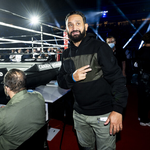 Cyril Hanouna - People et politiques se retrouvent au gala de boxe "La Conquête" au stade Roland Garros à Paris le 10 septembre 2021 © JB Autissier / Panoramic / Bestimage 